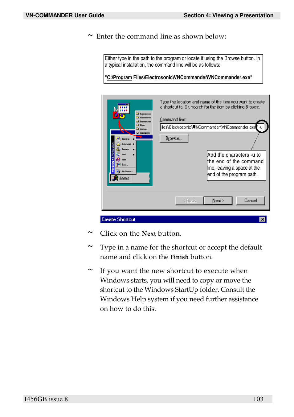 Extron Electronics VN-COMMANDER User Manual | Page 113 / 155