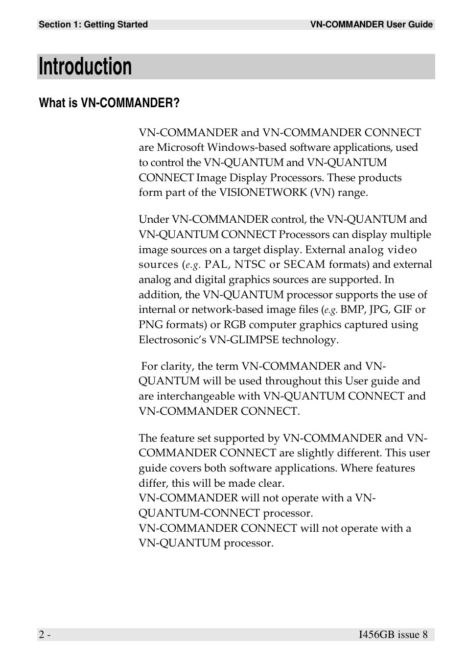 Introduction, What is vn-commander | Extron Electronics VN-COMMANDER User Manual | Page 12 / 155