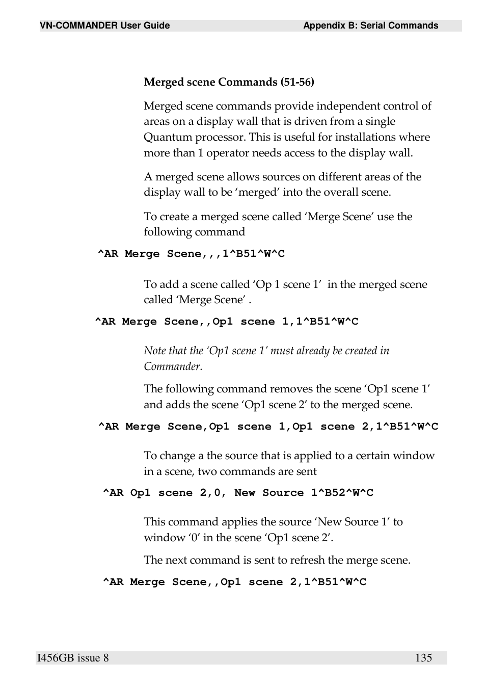 Extron Electronics VN-COMMANDER User Manual | Page 145 / 155