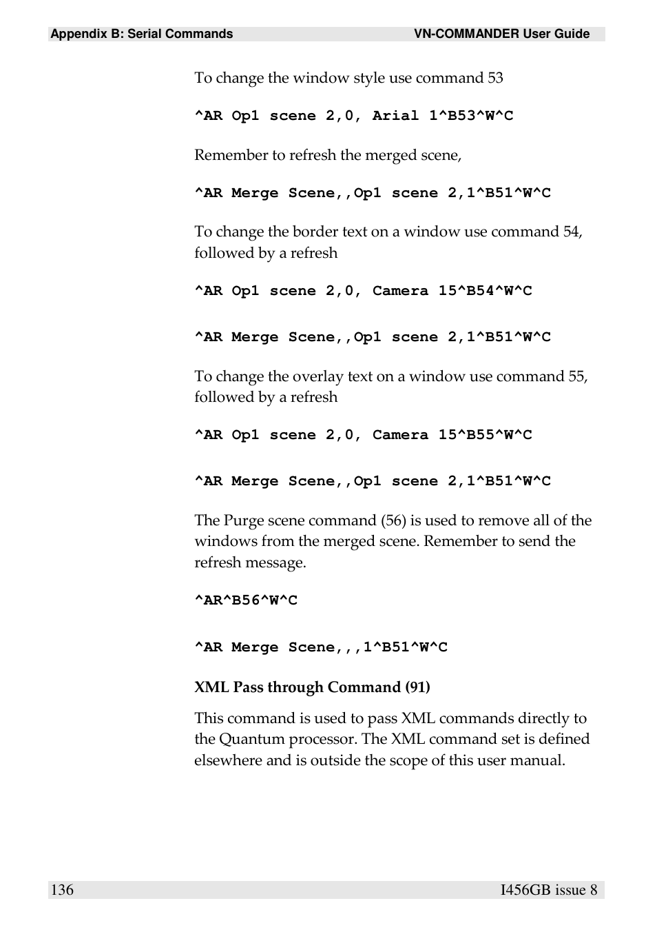Extron Electronics VN-COMMANDER User Manual | Page 146 / 155