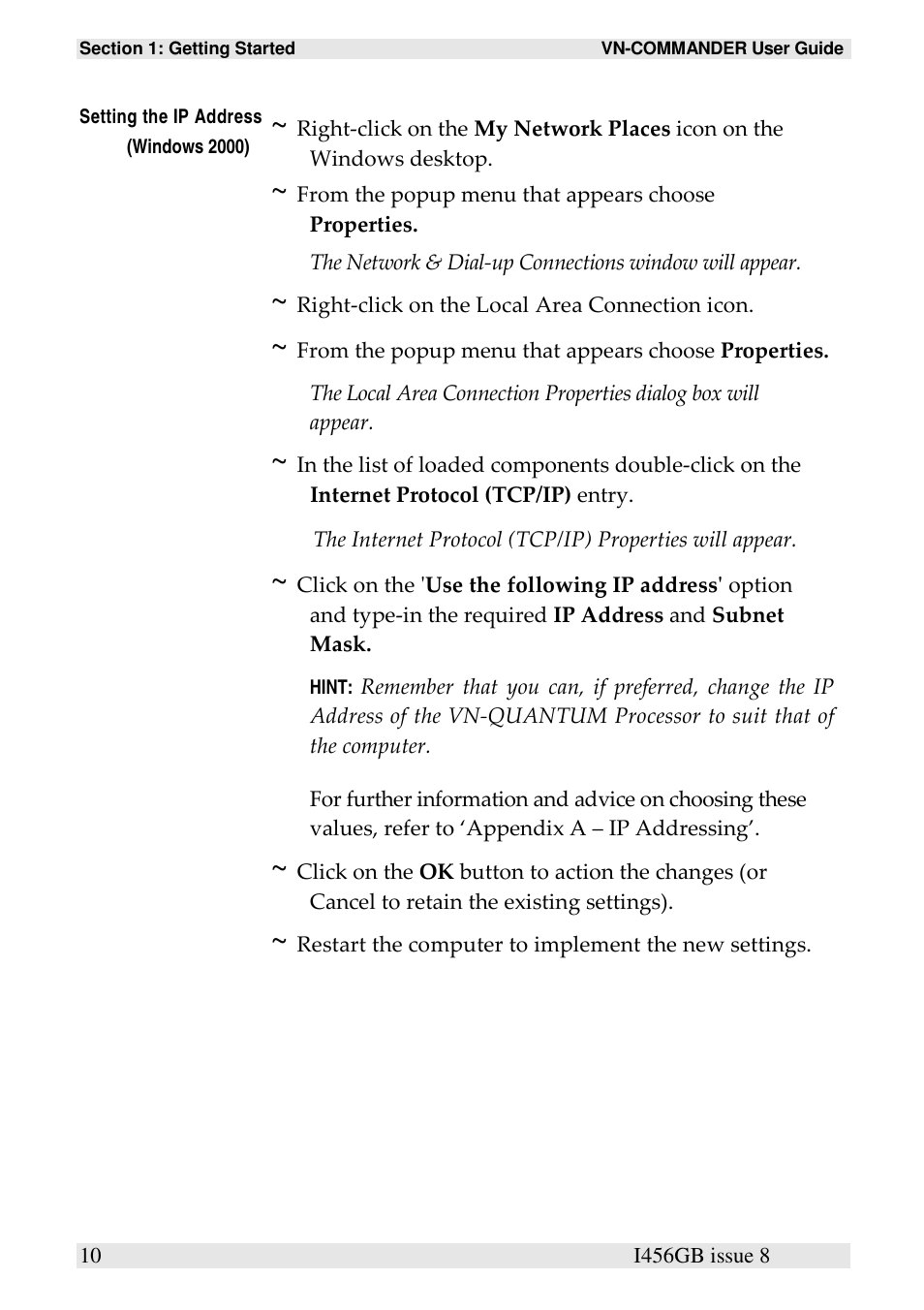 Extron Electronics VN-COMMANDER User Manual | Page 20 / 155