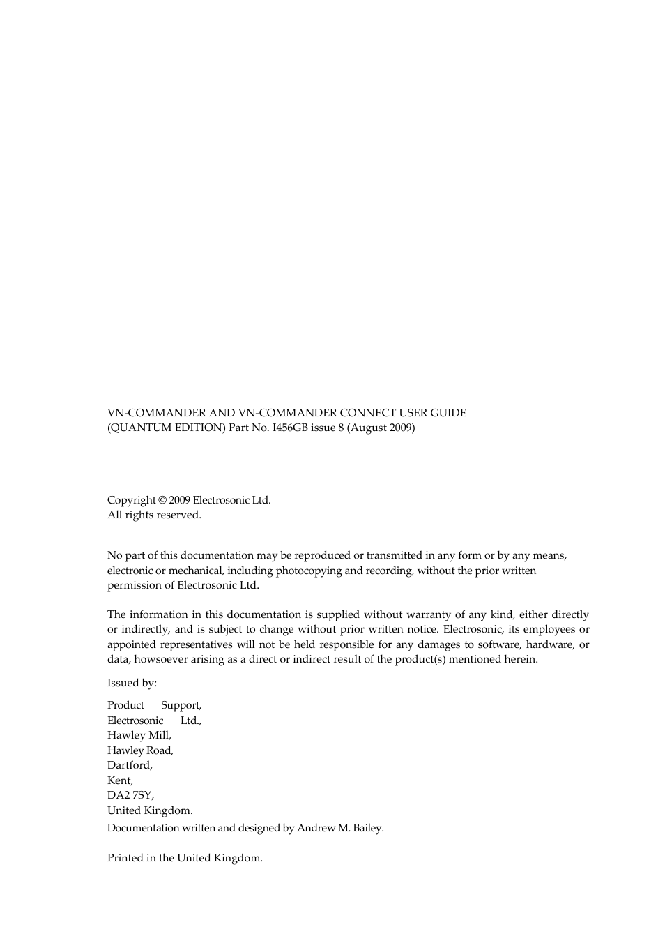 Extron Electronics VN-COMMANDER User Manual | Page 4 / 155