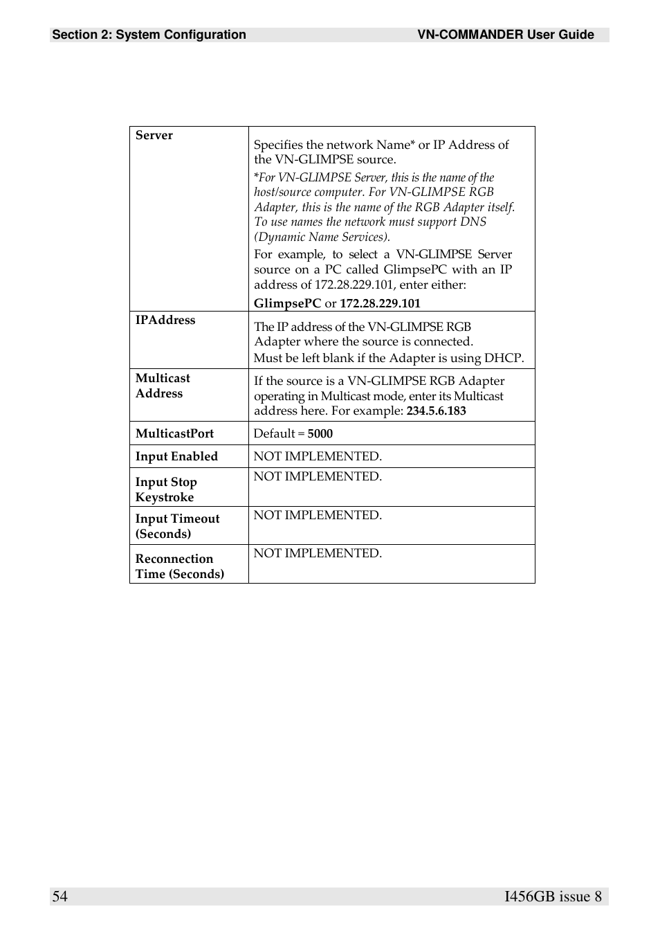 Extron Electronics VN-COMMANDER User Manual | Page 64 / 155