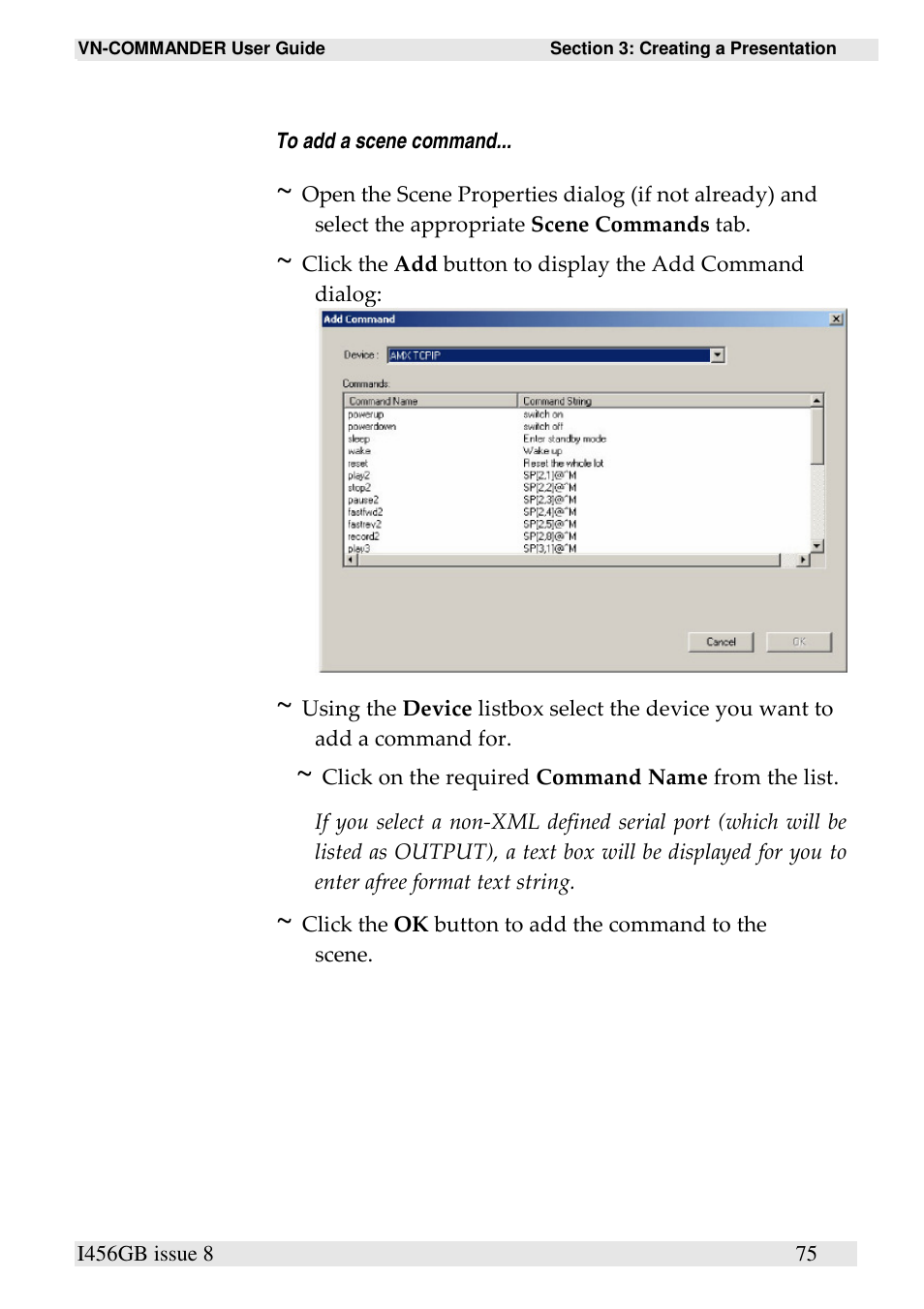 Extron Electronics VN-COMMANDER User Manual | Page 85 / 155