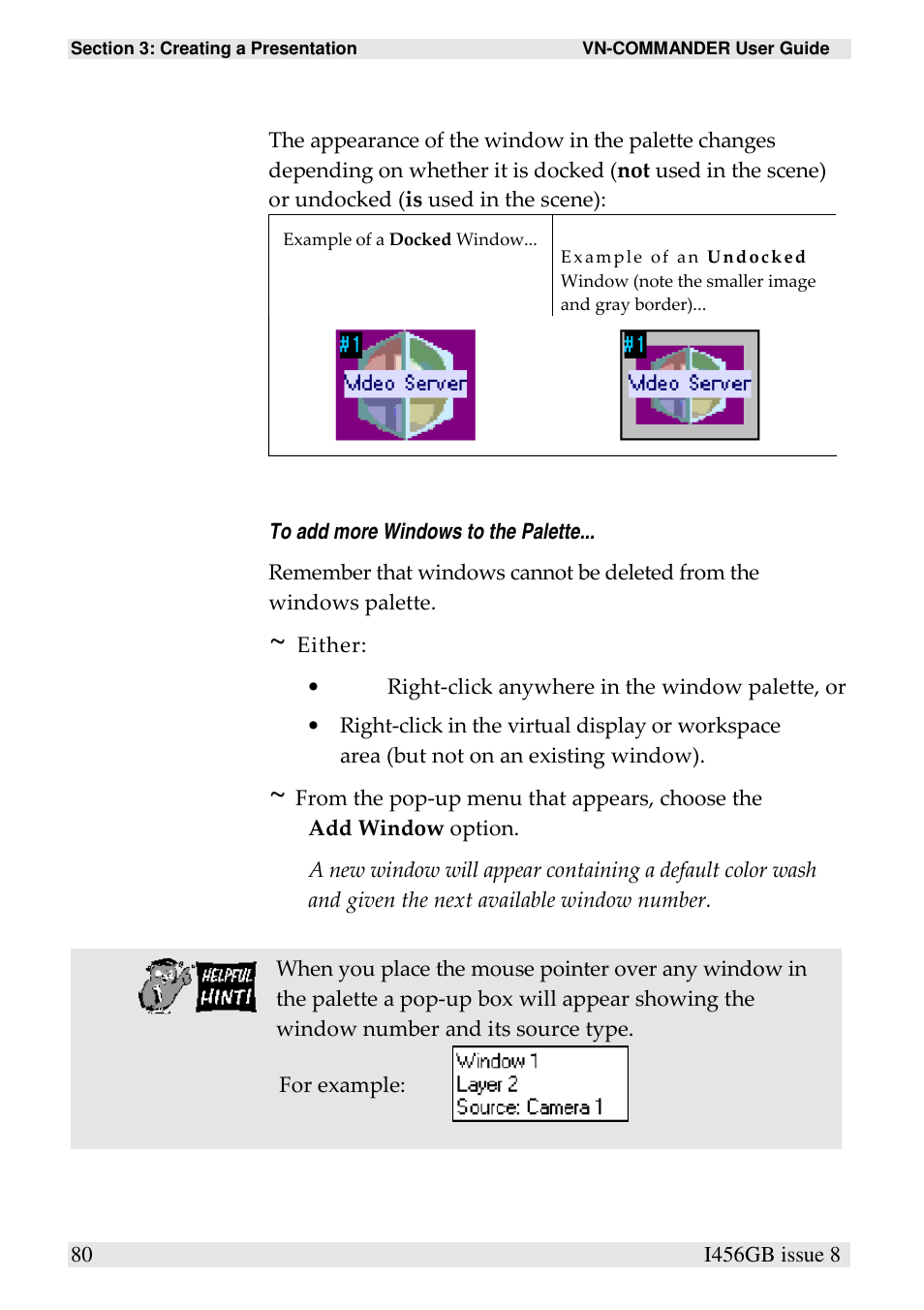 Extron Electronics VN-COMMANDER User Manual | Page 90 / 155