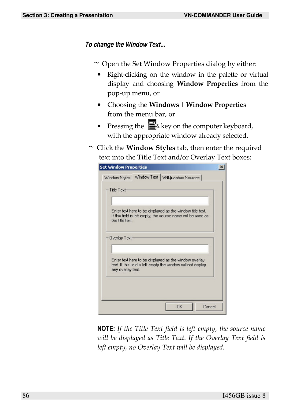 Extron Electronics VN-COMMANDER User Manual | Page 96 / 155