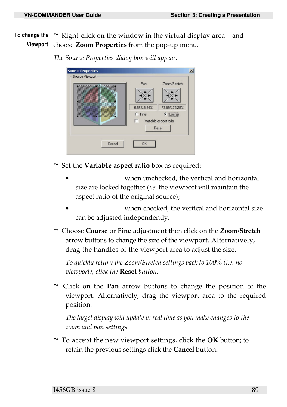 Extron Electronics VN-COMMANDER User Manual | Page 99 / 155