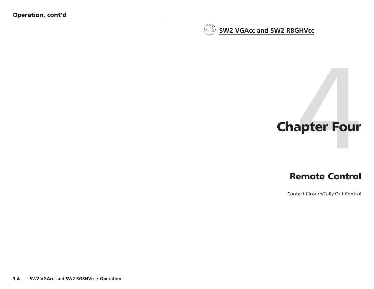 Extron Electronics SW2 RGBHVcc User Guide User Manual | Page 12 / 15