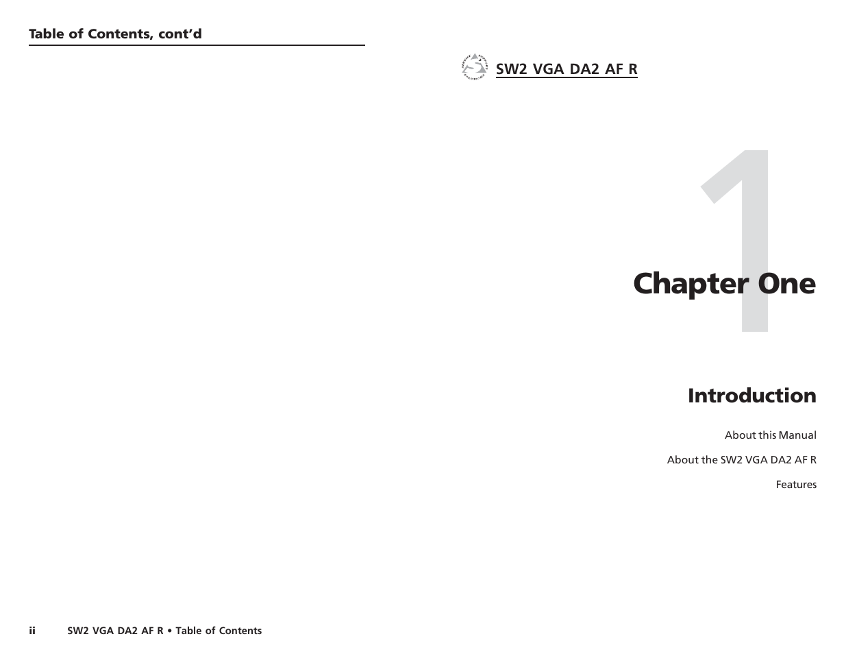 Extron Electronics SW2 VGA DA2 AF R User Guide Rev. B User Manual | Page 4 / 16