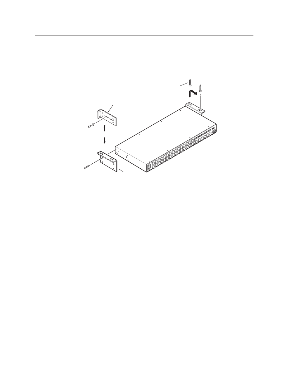 Sw4 and sw6 models, Under-furniture mounting the switcher, Sw2 models | Installation, cont’d | Extron Electronics SW RGBHV Series User Guide User Manual | Page 15 / 45