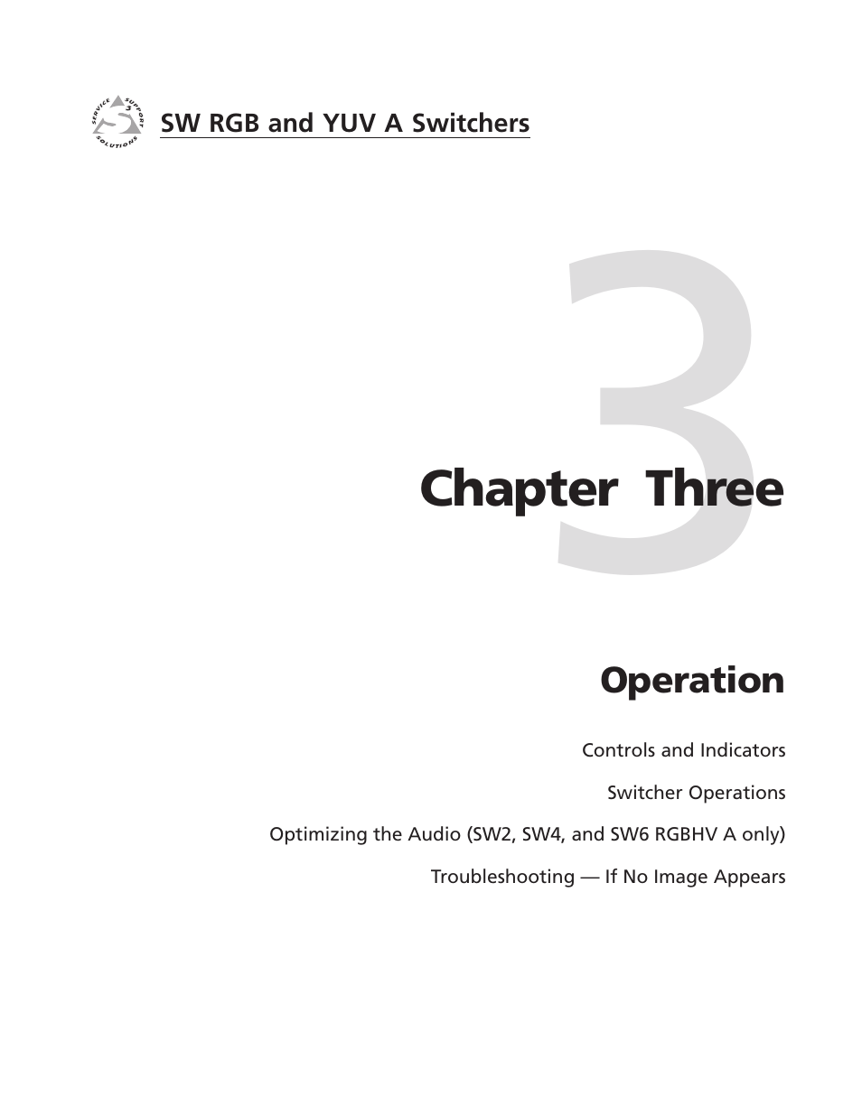 Extron Electronics SW YUV A Series User Guide User Manual | Page 21 / 44