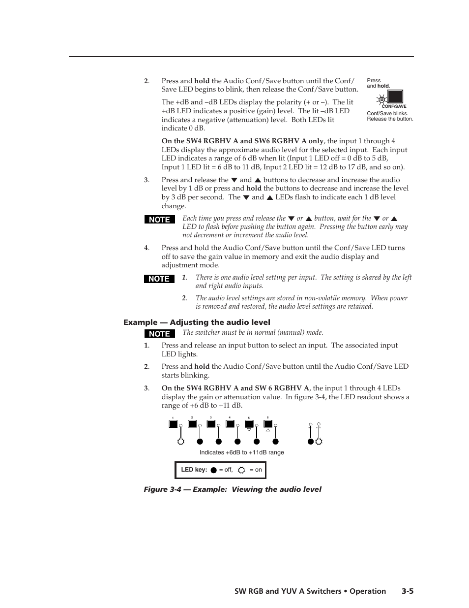 Extron Electronics SW YUV A Series User Guide User Manual | Page 25 / 44