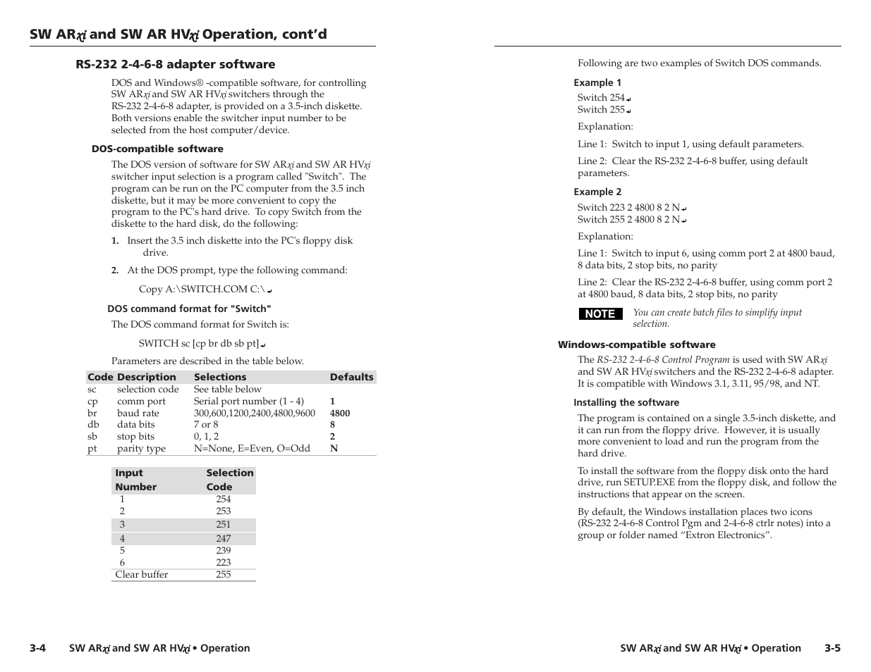 Extron Electronics SW 2_4 ARxi User Guide User Manual | Page 18 / 31