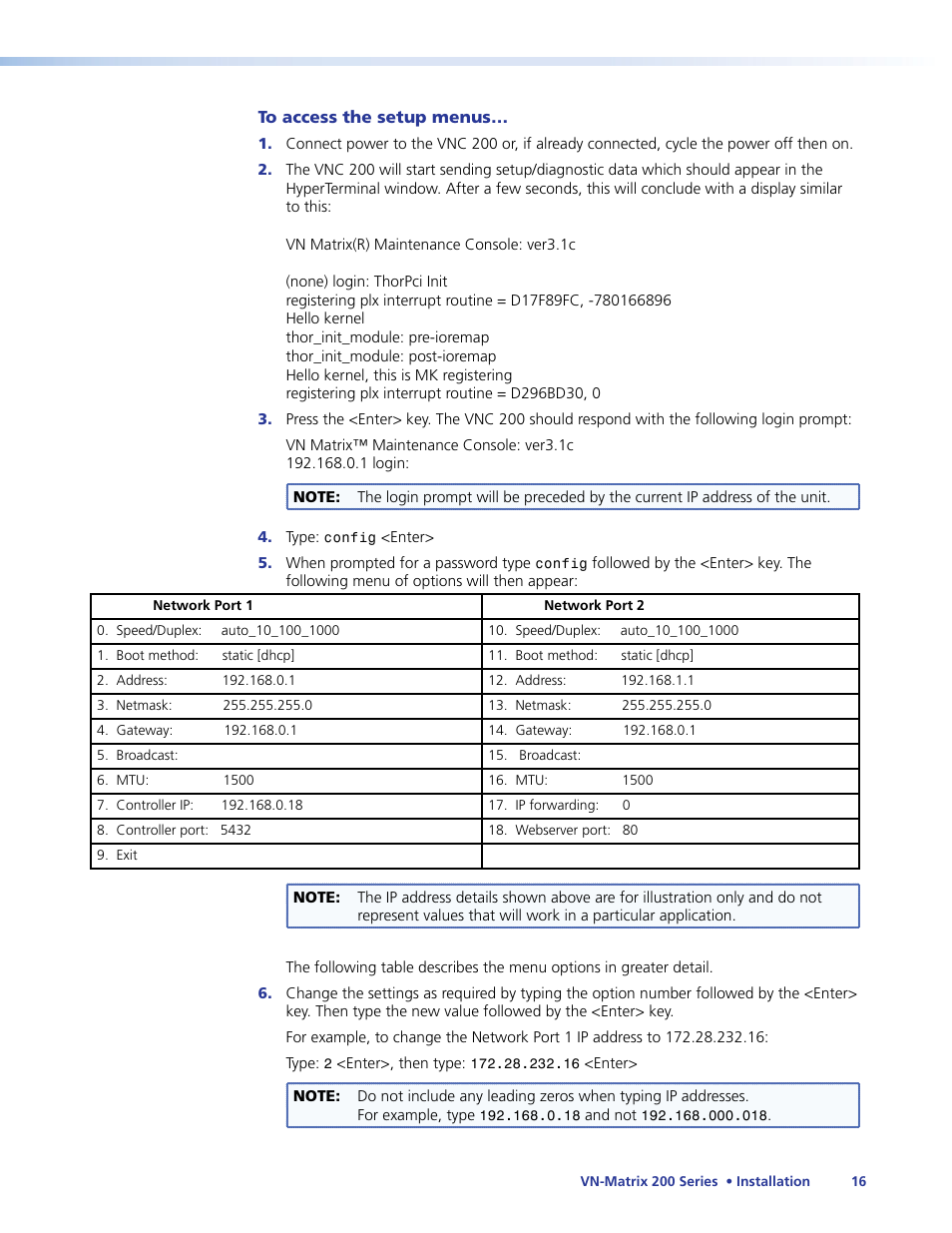 Extron Electronics VN-Matrix 200 Series User Manual | Page 21 / 123