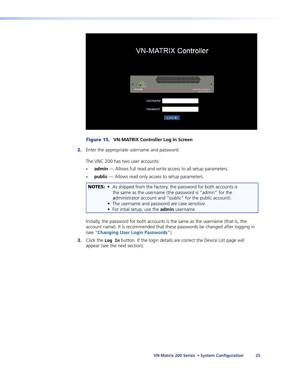 Extron Electronics VN-Matrix 200 Series User Manual | Page 30 / 123