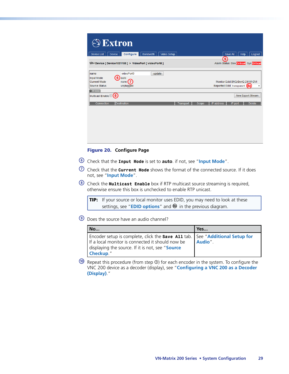 Extron Electronics VN-Matrix 200 Series User Manual | Page 34 / 123