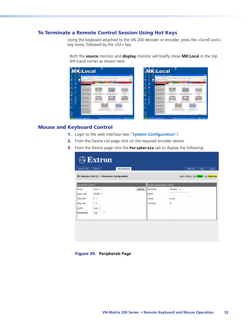 Extron Electronics VN-Matrix 200 Series User Manual | Page 57 / 123