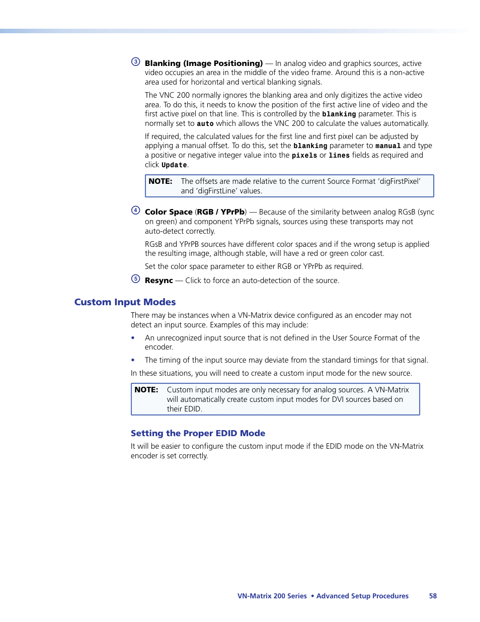 Extron Electronics VN-Matrix 200 Series User Manual | Page 63 / 123