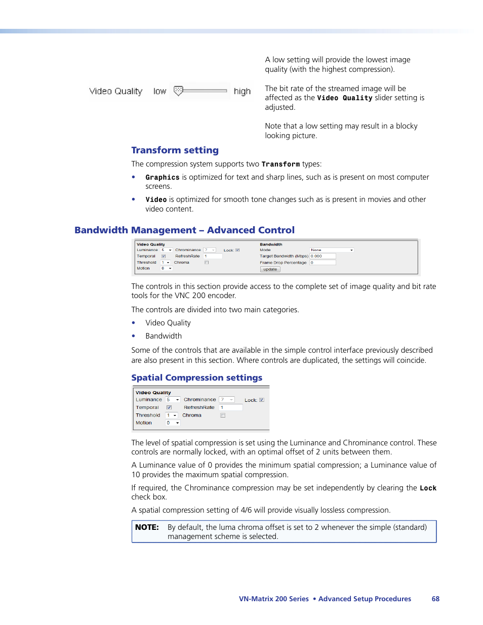 Extron Electronics VN-Matrix 200 Series User Manual | Page 73 / 123