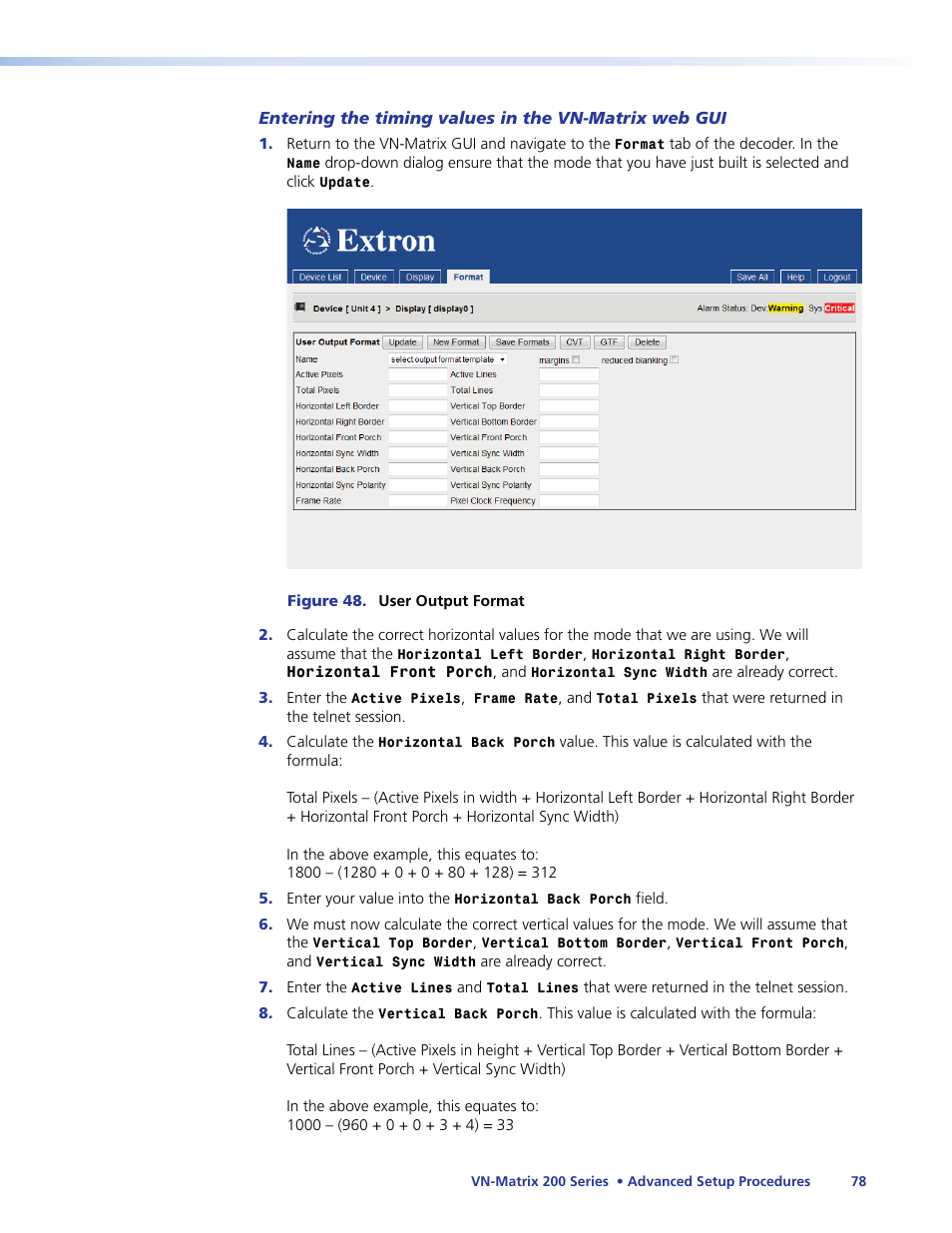 Extron Electronics VN-Matrix 200 Series User Manual | Page 83 / 123