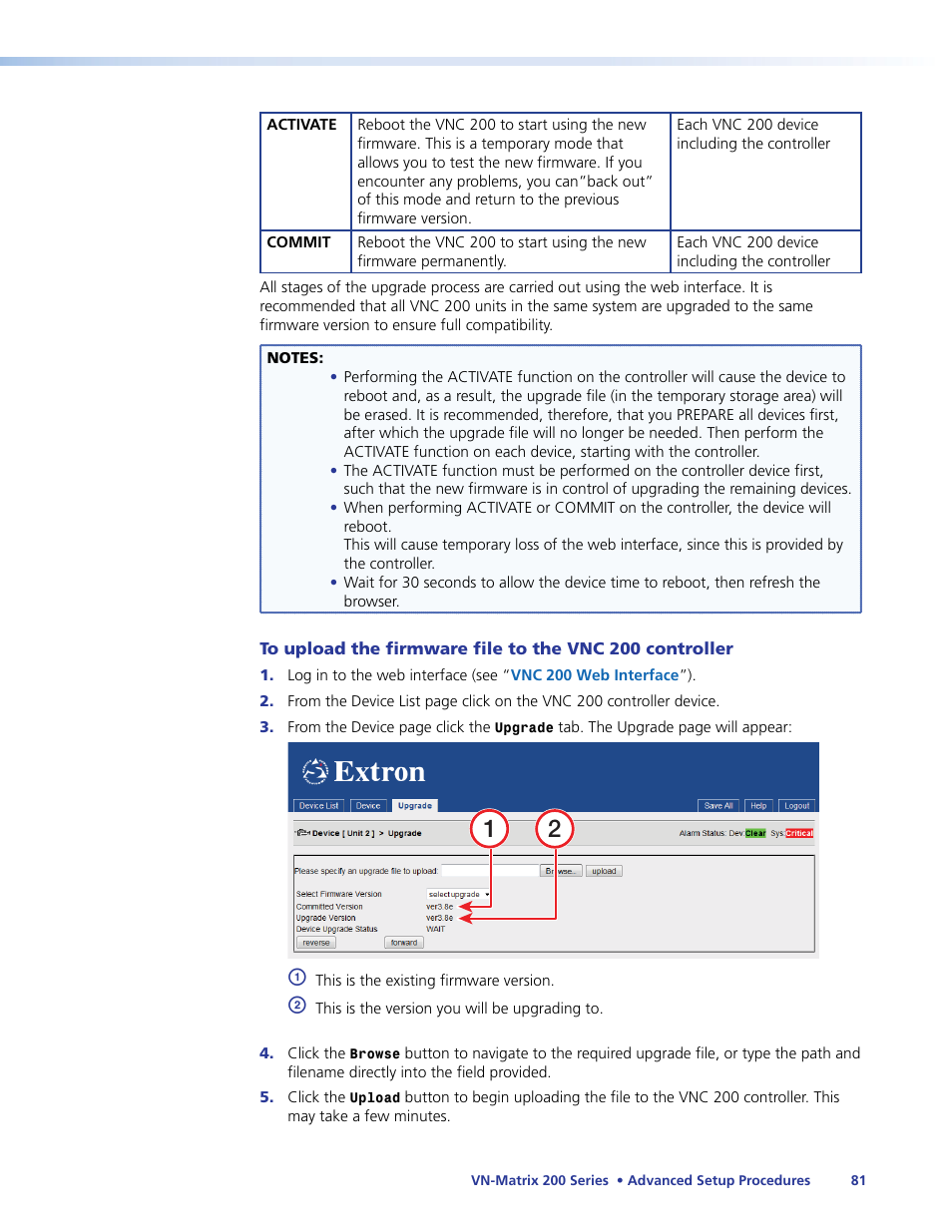 Extron Electronics VN-Matrix 200 Series User Manual | Page 86 / 123