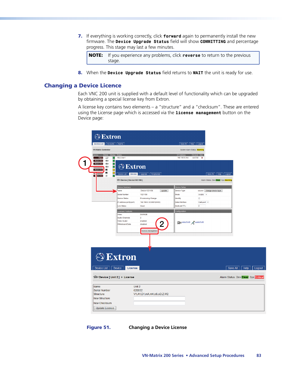 Extron Electronics VN-Matrix 200 Series User Manual | Page 88 / 123