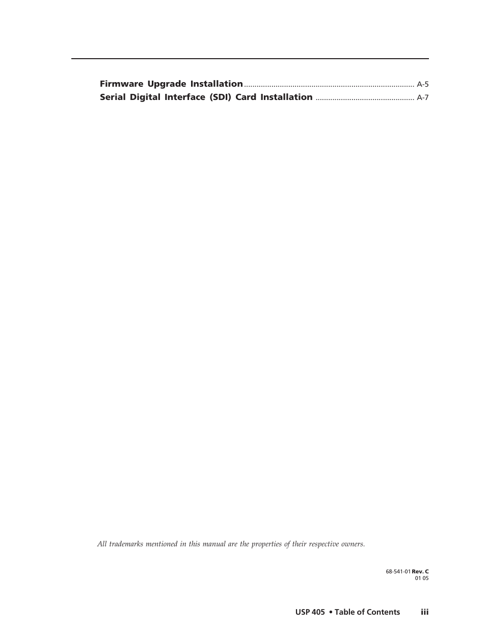 Extron Electronics USP 405 User Guide User Manual | Page 11 / 64