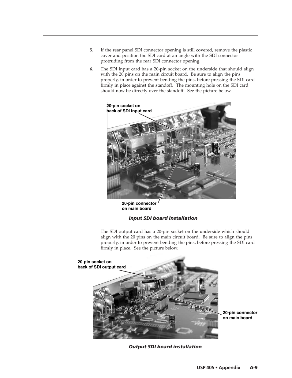 Extron Electronics USP 405 User Guide User Manual | Page 61 / 64