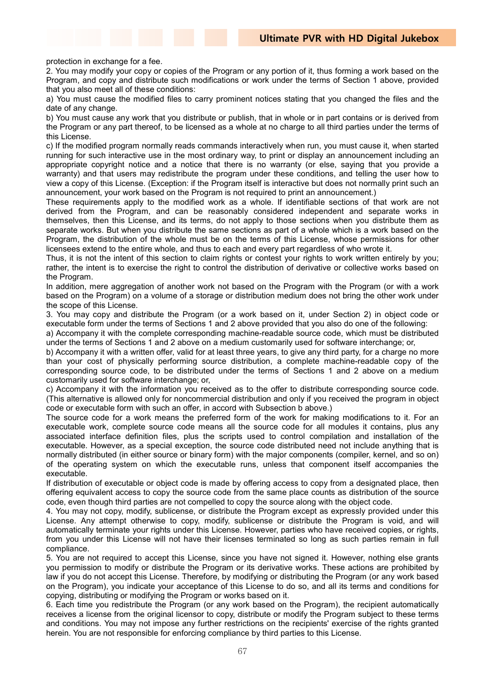 DVico TVIX PVR R-2200 User Manual | Page 67 / 68