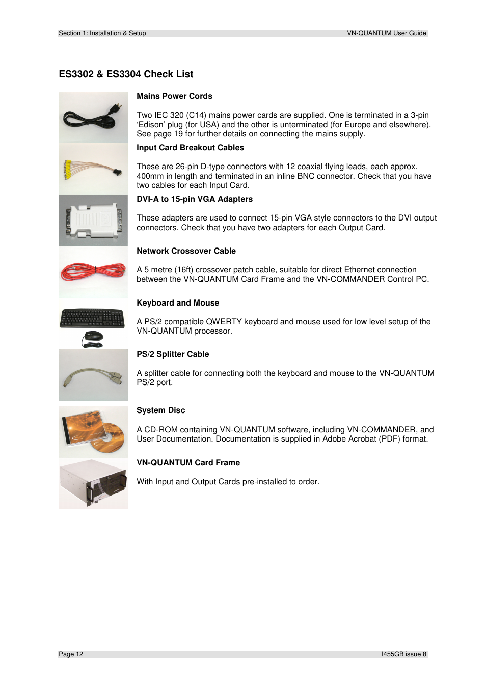 Extron Electronics VN-QUANTUM User Guide User Manual | Page 12 / 109