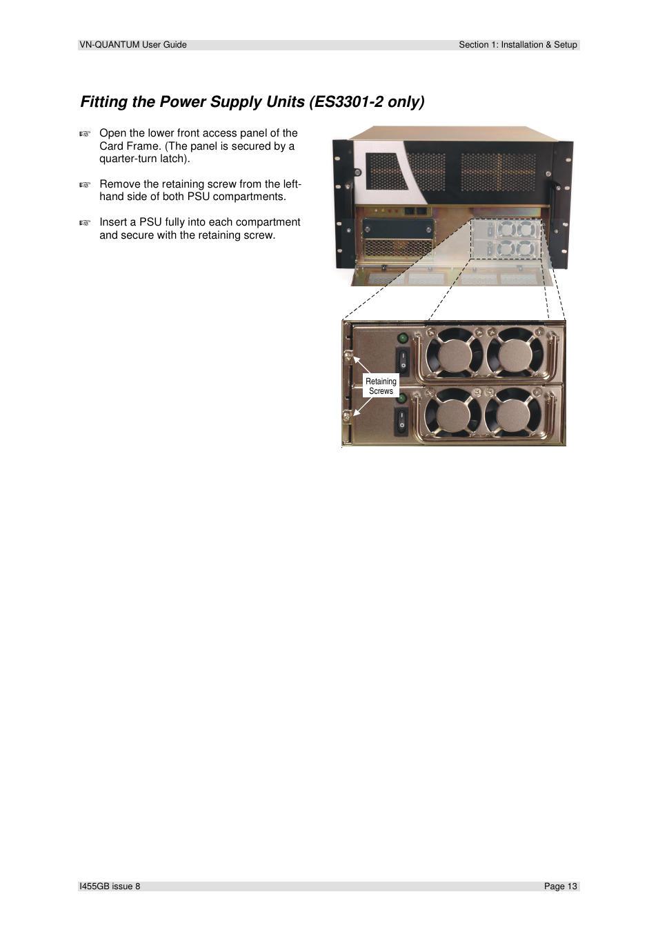 Extron Electronics VN-QUANTUM User Guide User Manual | Page 13 / 109