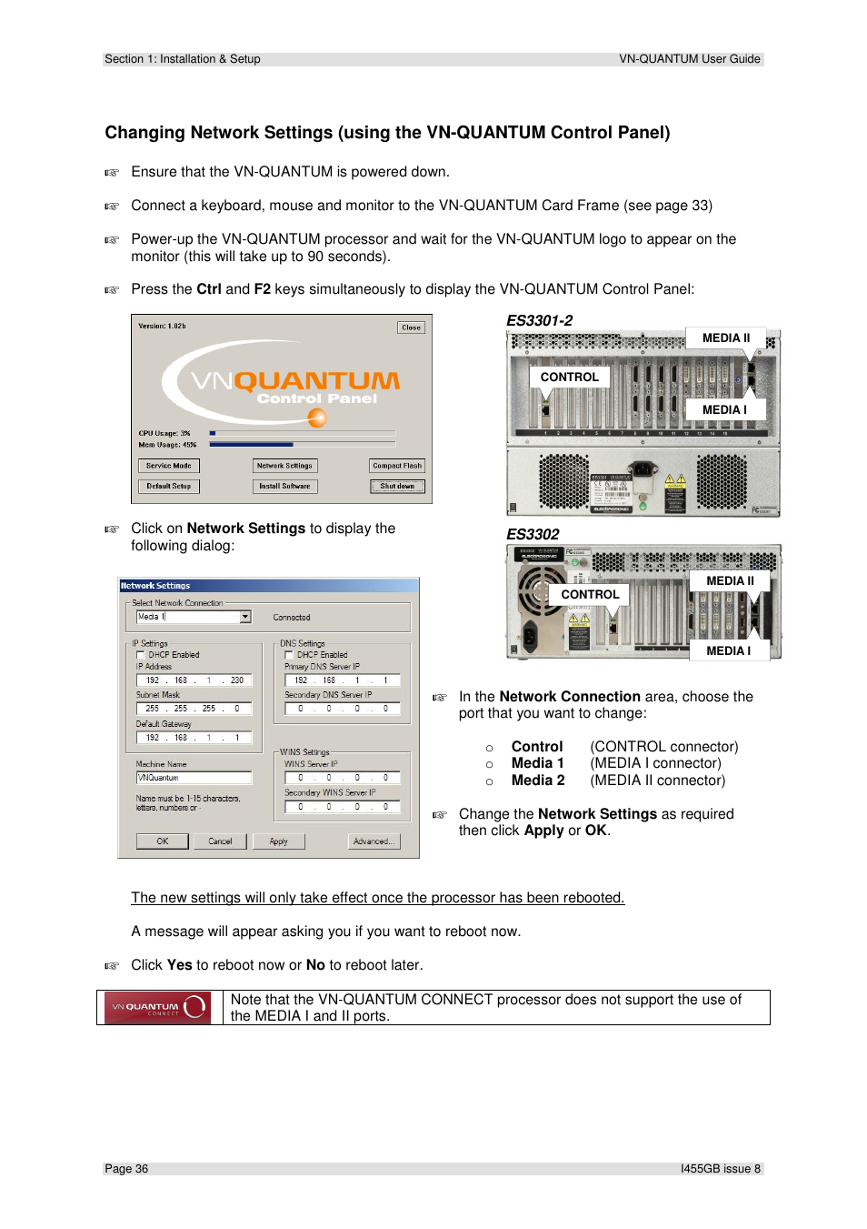 Extron Electronics VN-QUANTUM User Guide User Manual | Page 36 / 109