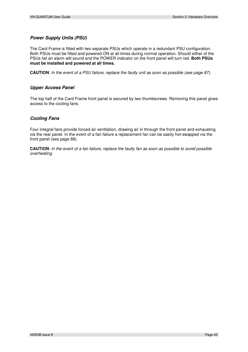 Extron Electronics VN-QUANTUM User Guide User Manual | Page 45 / 109