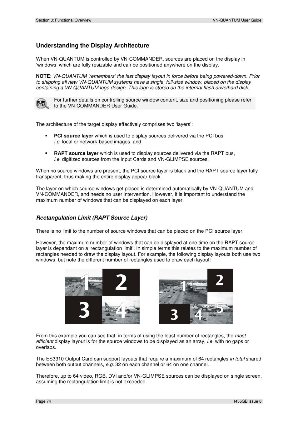 Understanding the display architecture | Extron Electronics VN-QUANTUM User Guide User Manual | Page 74 / 109