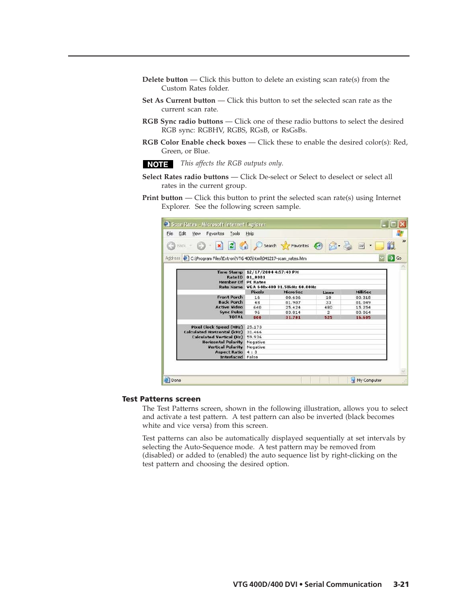 Extron Electronics VTG 400D_400 DVI User Guide User Manual | Page 57 / 88
