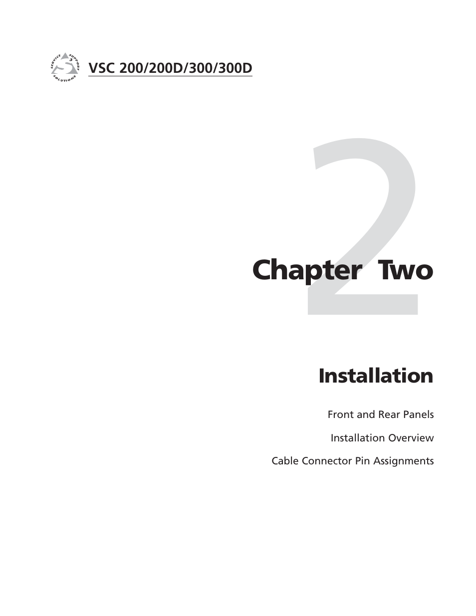 Extron Electronics VSC 300_300D User Guide User Manual | Page 11 / 54
