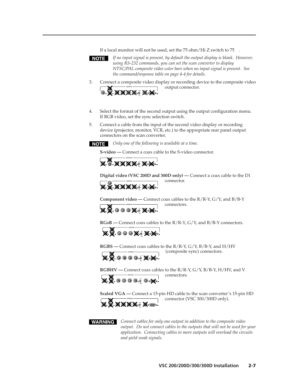 Extron Electronics VSC 300_300D User Guide User Manual | Page 17 / 54
