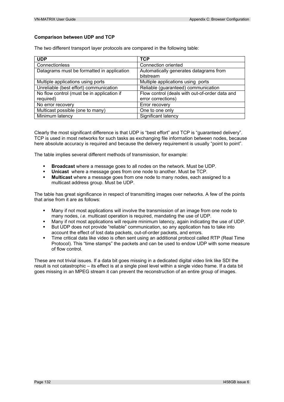 Extron Electronics VN-MATRIX User Guide User Manual | Page 132 / 138
