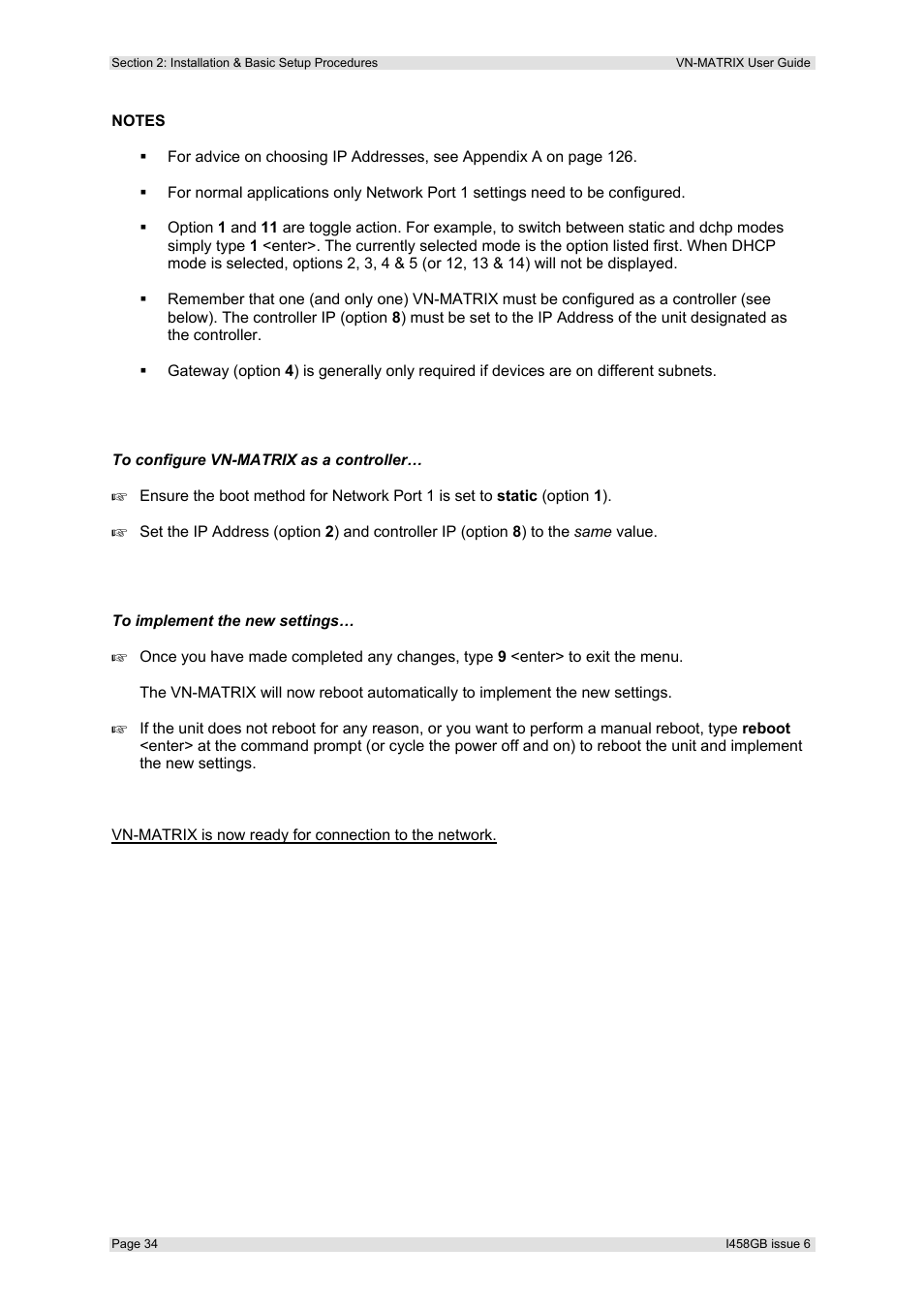 Extron Electronics VN-MATRIX User Guide User Manual | Page 34 / 138