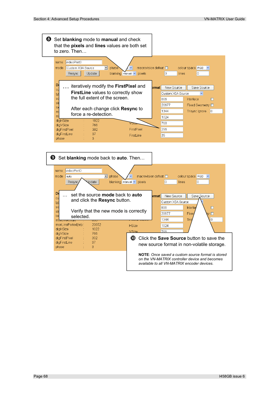 Extron Electronics VN-MATRIX User Guide User Manual | Page 68 / 138