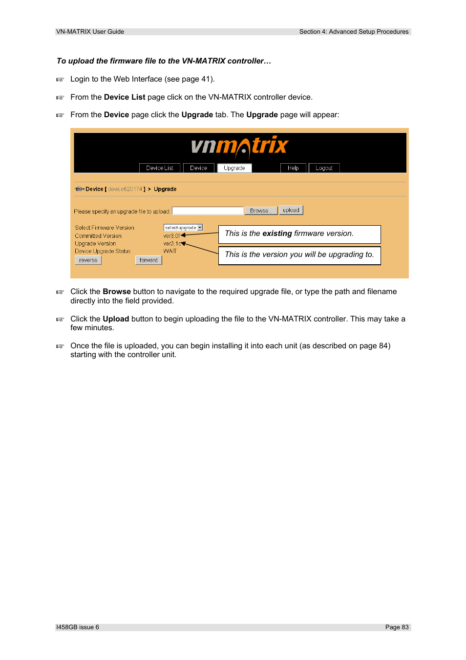 Extron Electronics VN-MATRIX User Guide User Manual | Page 83 / 138