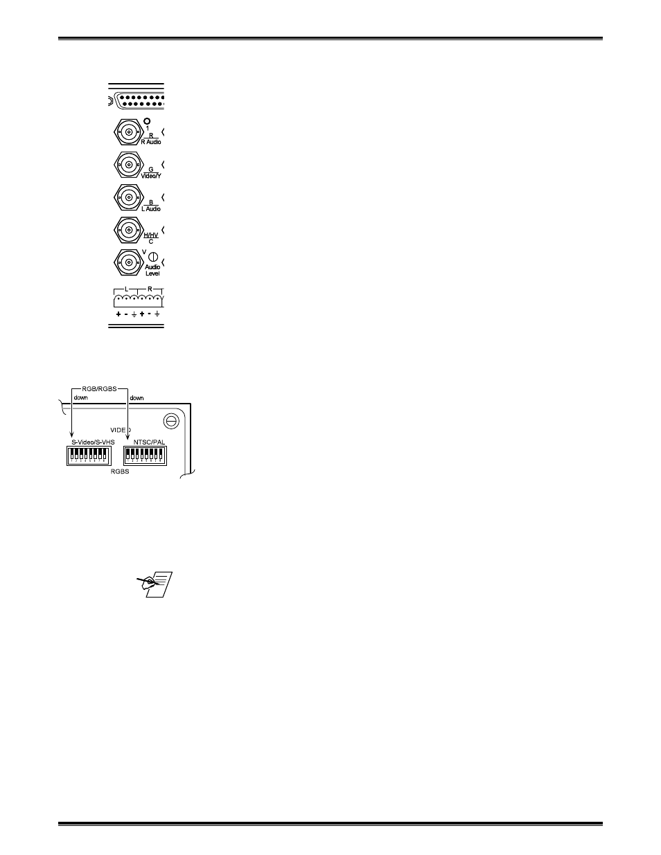 Input configurations | Extron Electronics System 8_10 Plus User Manual | Page 19 / 78