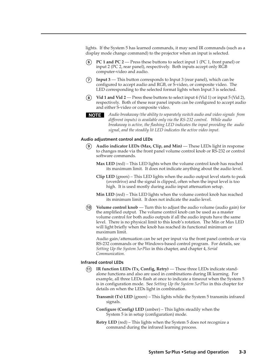 Extron Electronics System 5cr Plus User Manual | Page 23 / 46