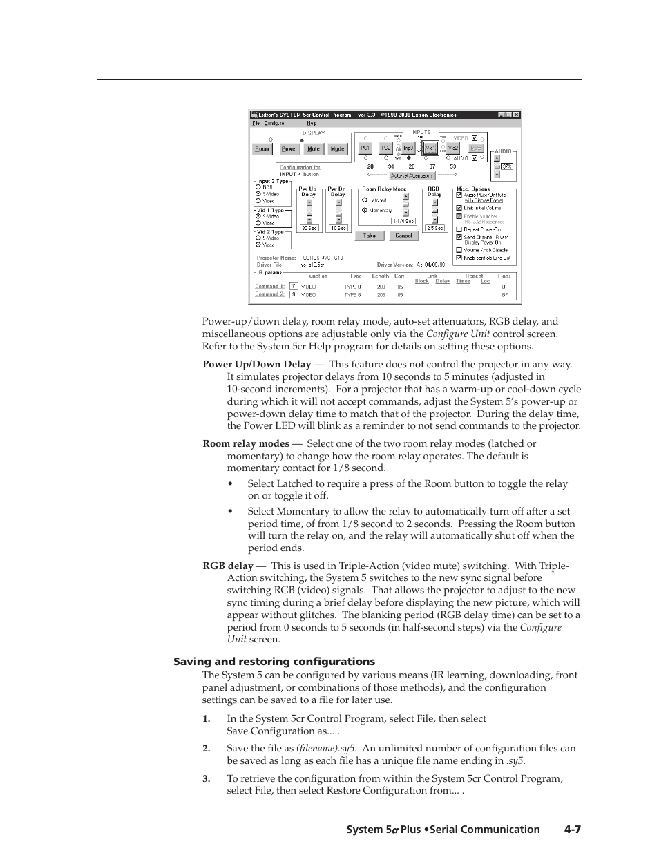Extron Electronics System 5cr Plus User Manual | Page 35 / 46