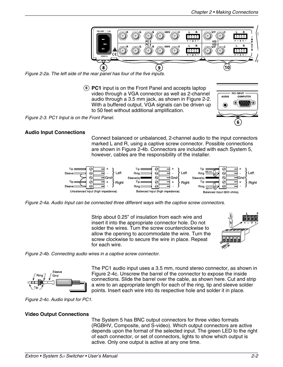 Extron Electronics System 5cr User Manual | Page 13 / 40