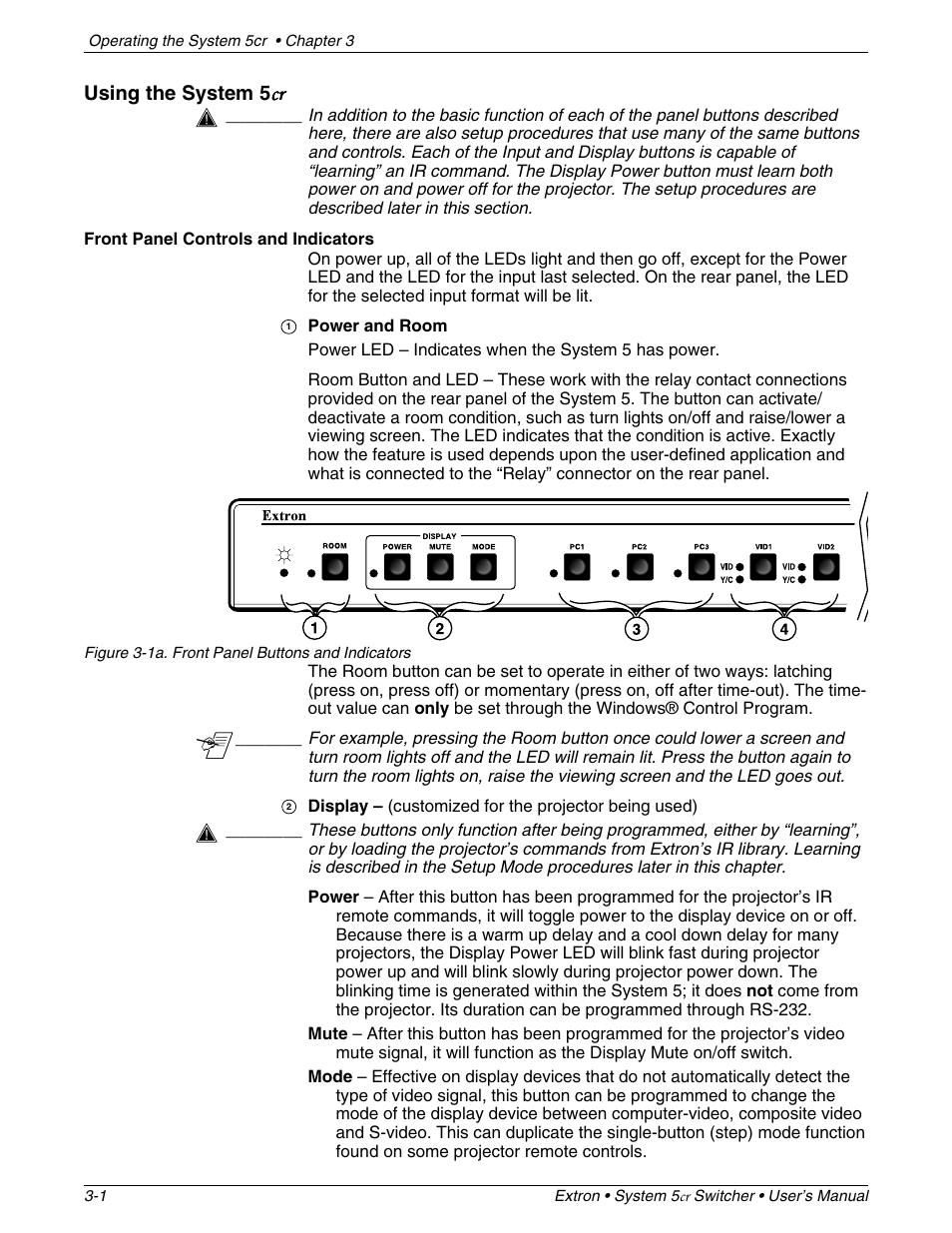 Extron Electronics System 5cr User Manual | Page 18 / 40