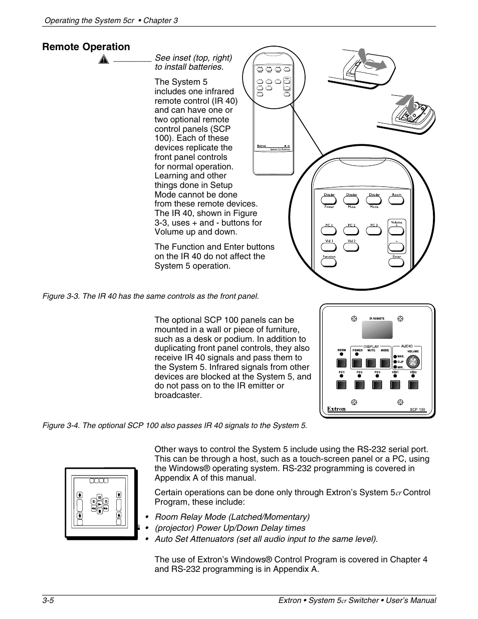 Extron Electronics System 5cr User Manual | Page 22 / 40