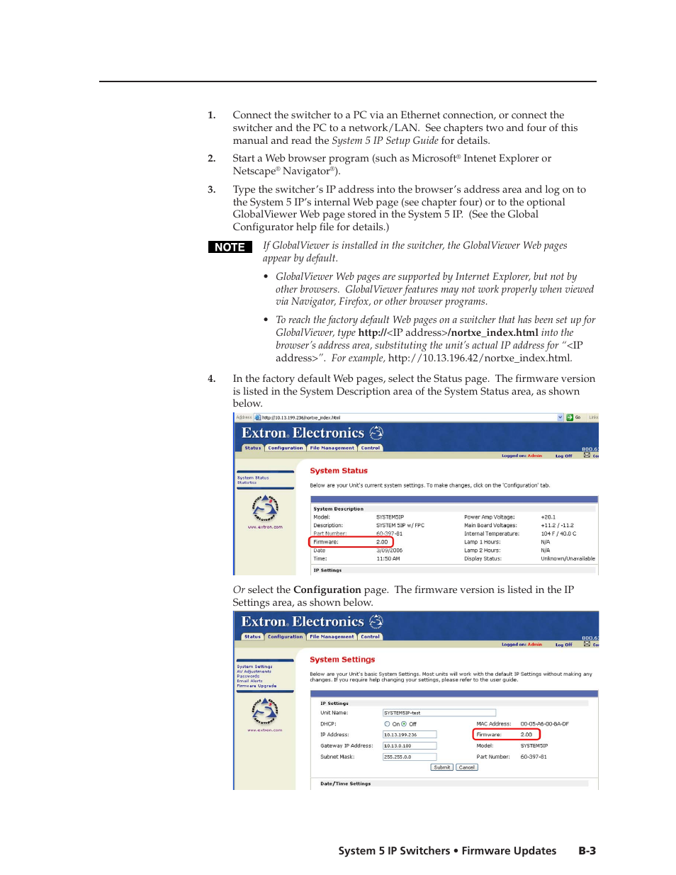 Preliminar y | Extron Electronics System 5 IP Series User Guide User Manual | Page 119 / 126