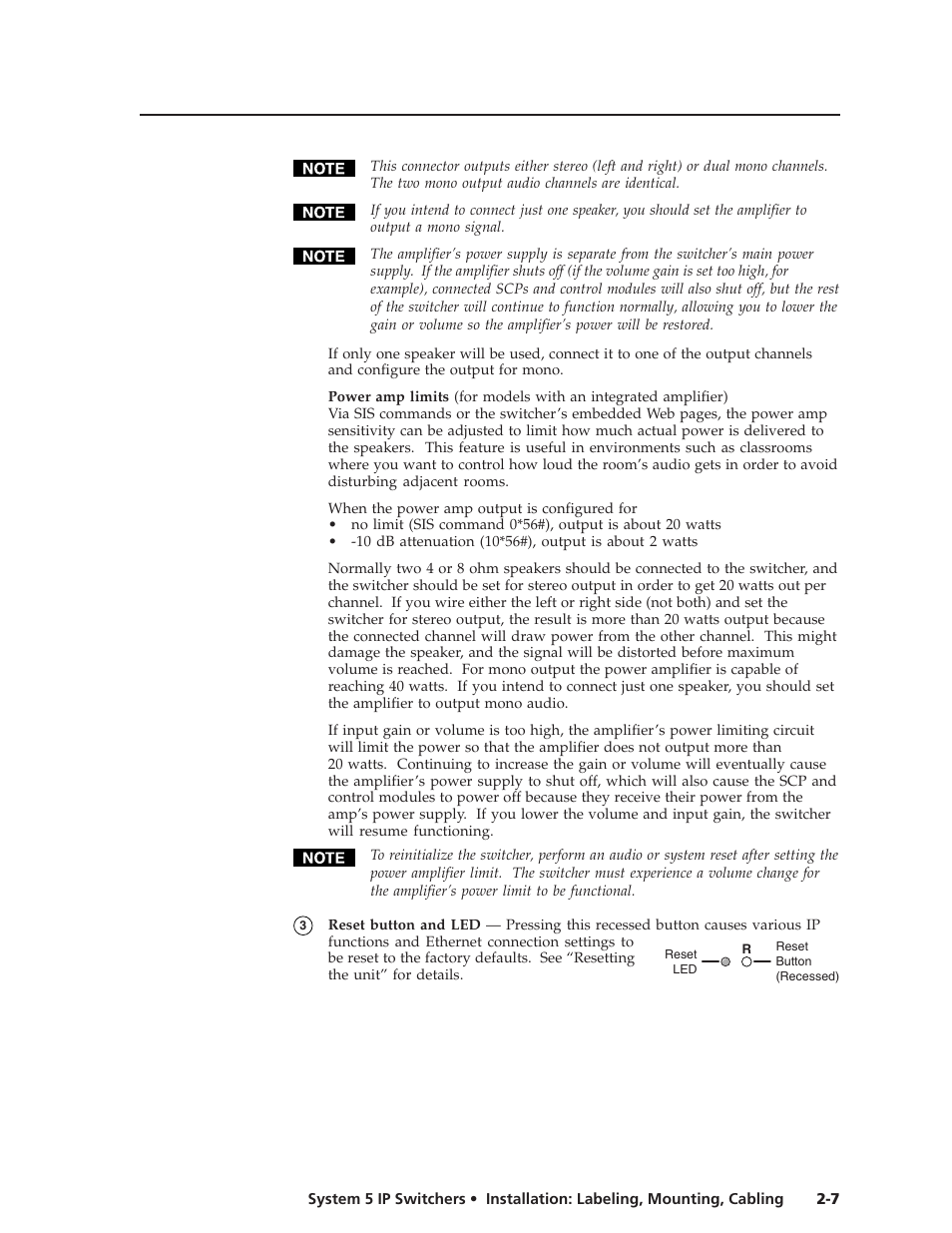 Preliminar y | Extron Electronics System 5 IP Series User Guide User Manual | Page 17 / 126