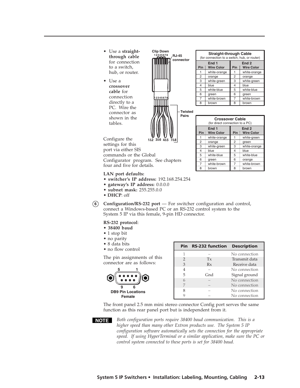 Preliminar y | Extron Electronics System 5 IP Series User Guide User Manual | Page 23 / 126